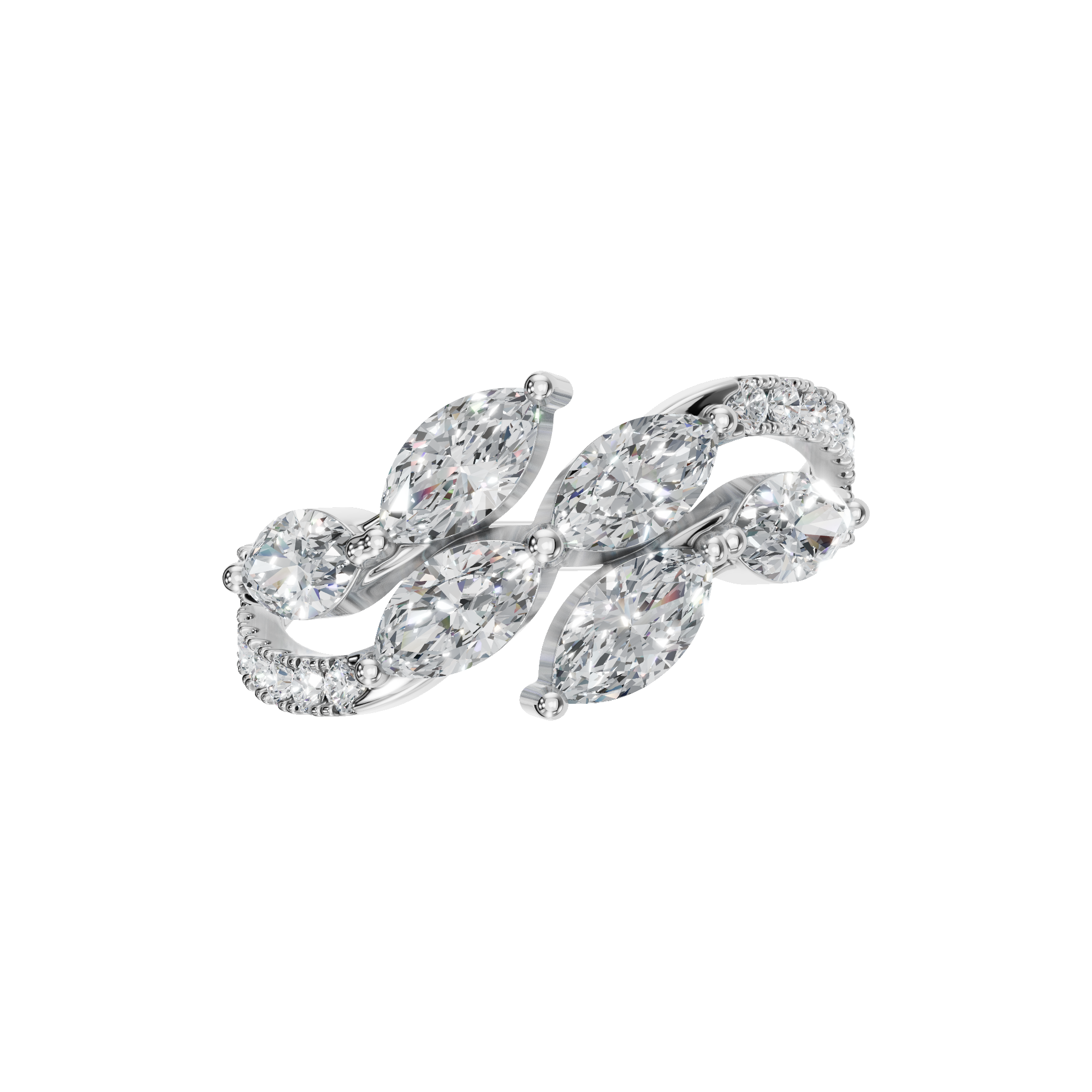 Marquise Diamond Eternity Band