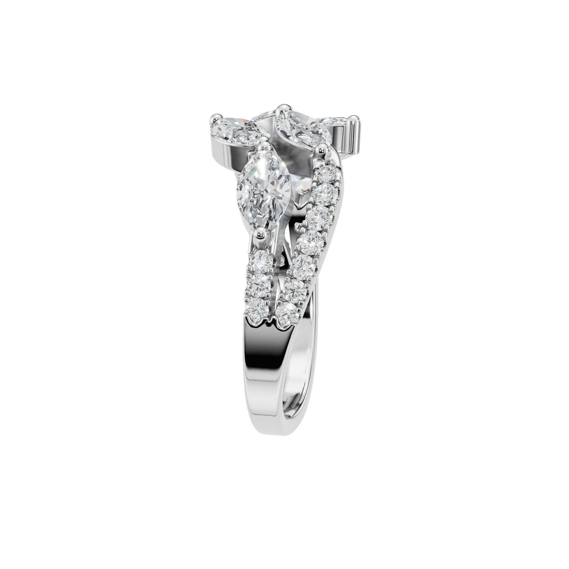 Marquise Diamond Eternity Band