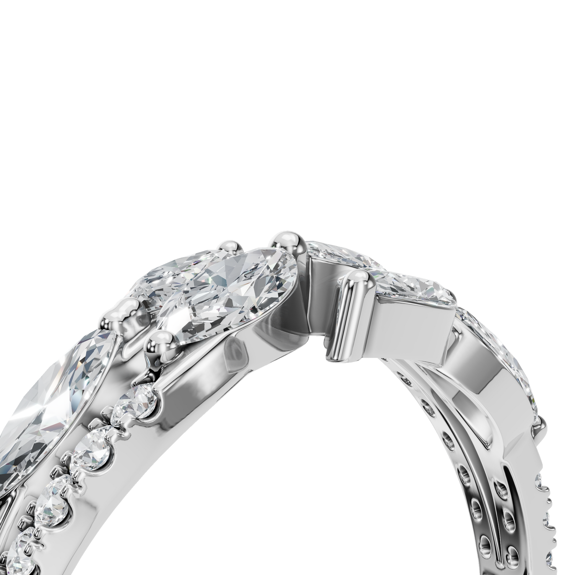 Marquise Diamond Eternity Band