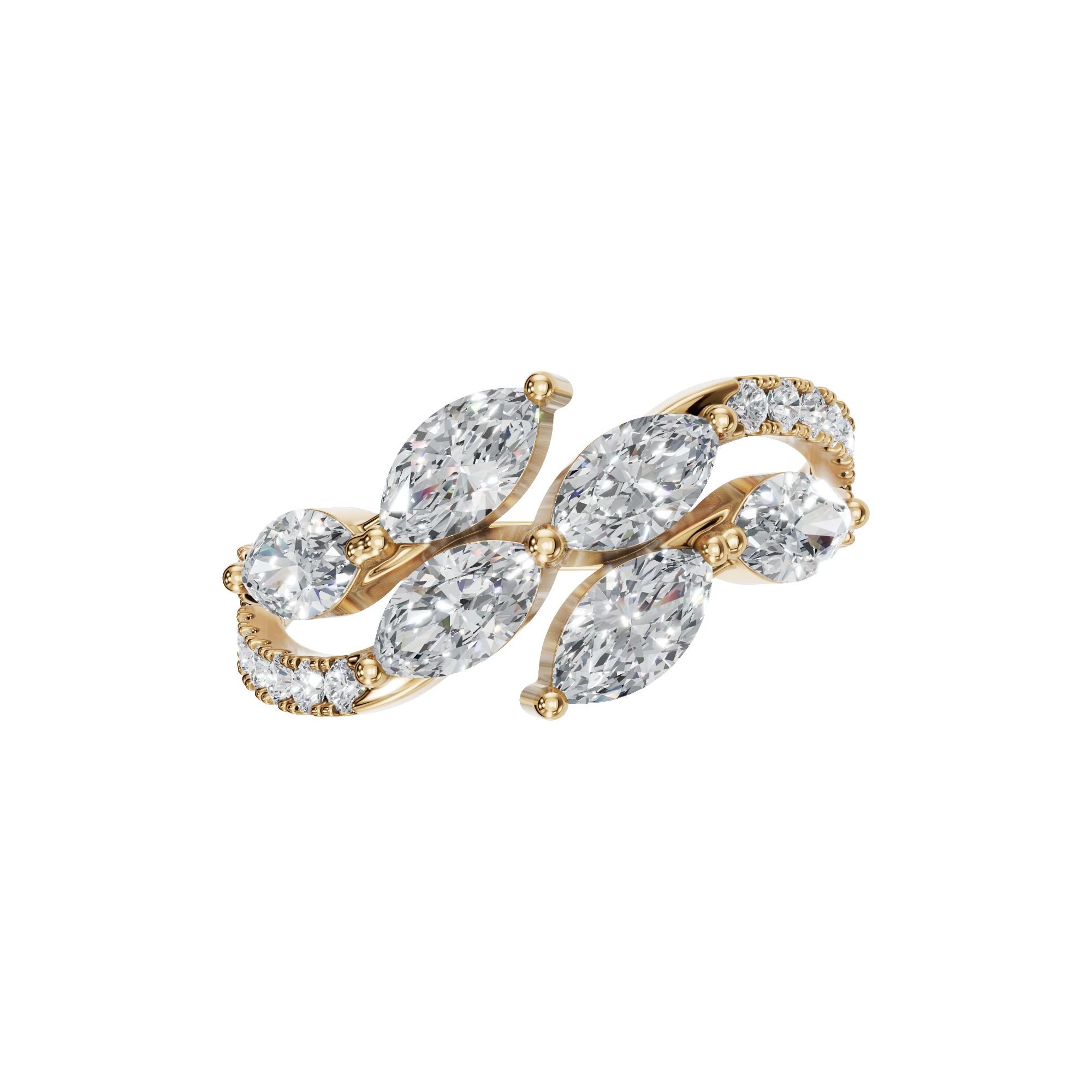 Marquise Diamond Eternity Band