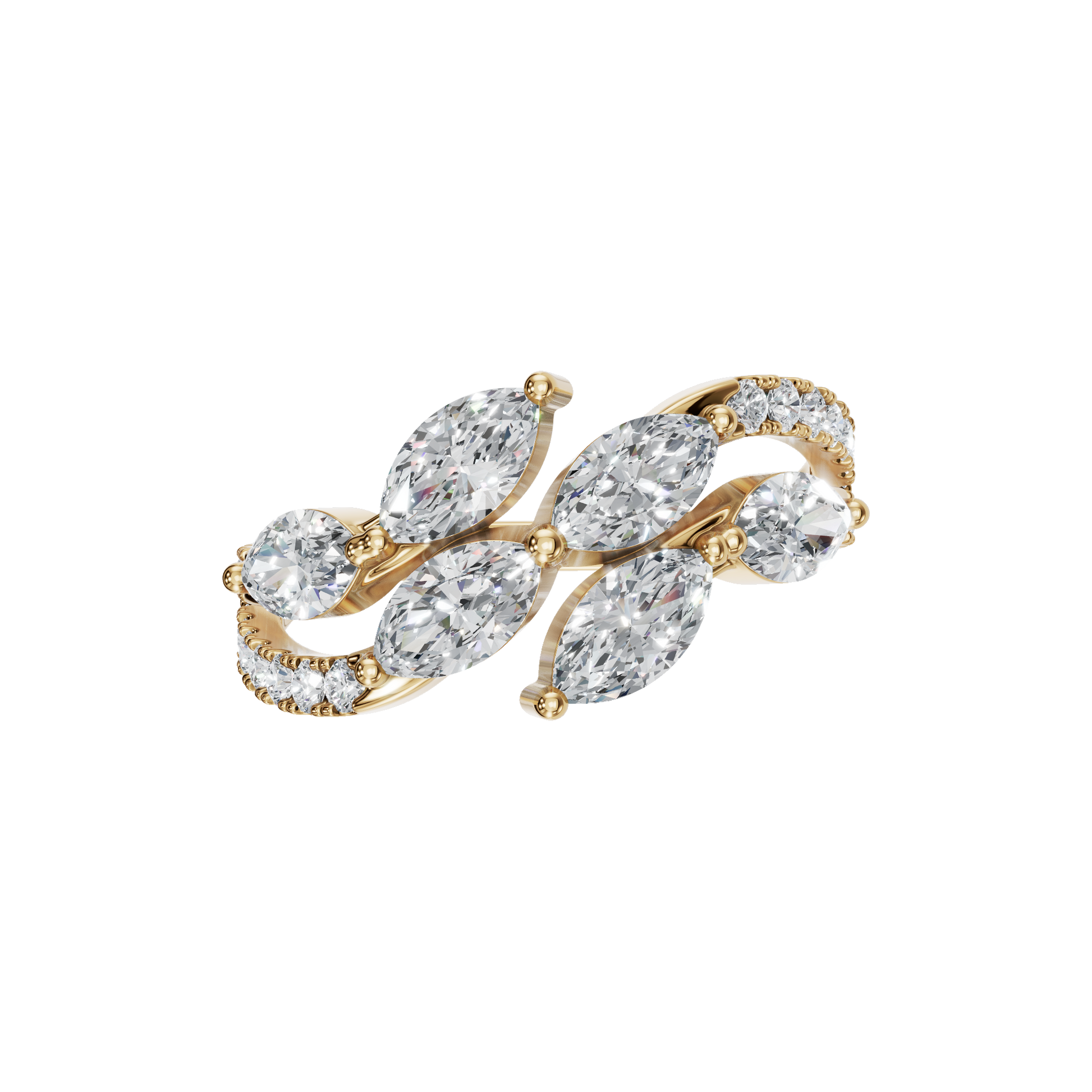 Marquise Diamond Eternity Band