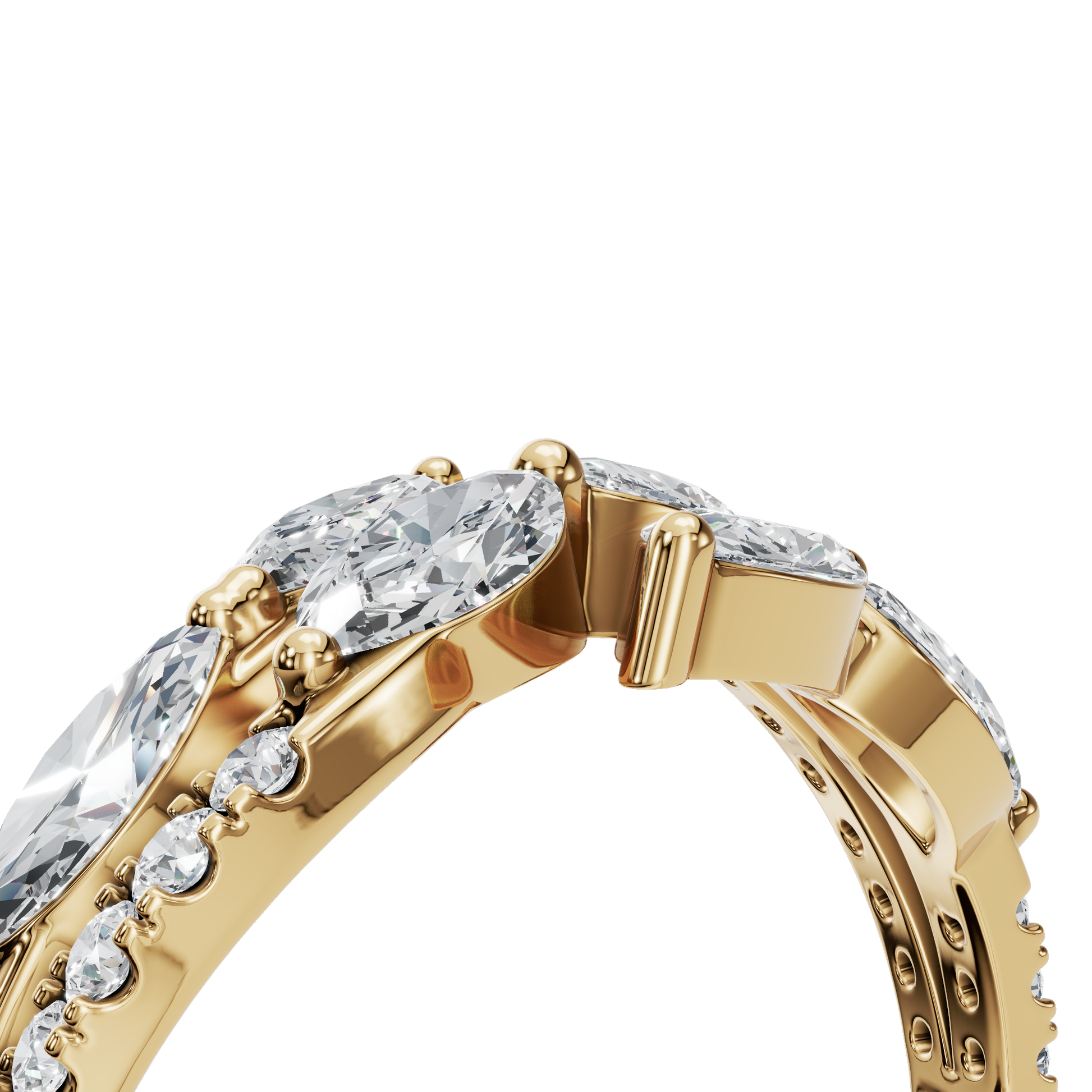 Marquise Diamond Eternity Band