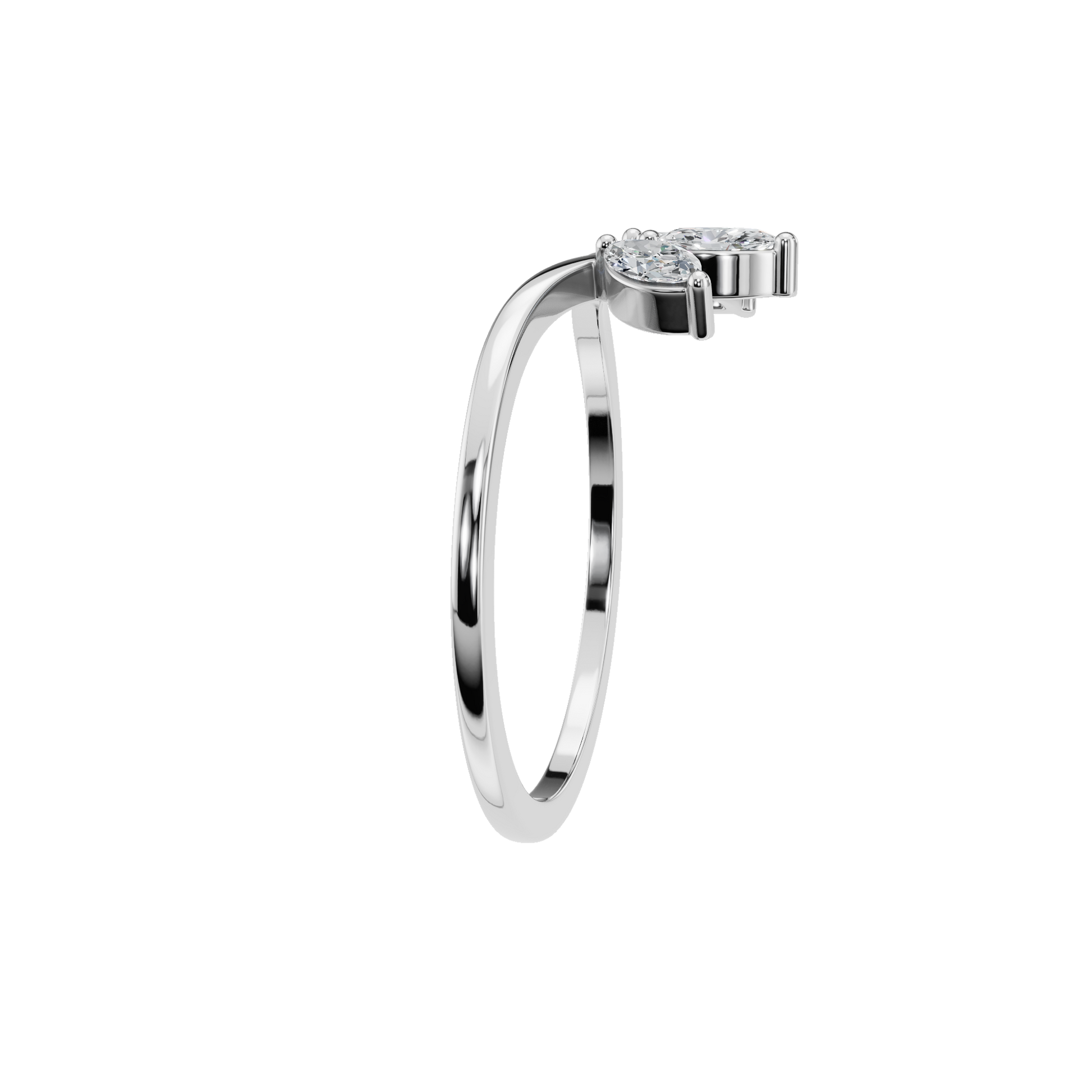 The Living Vow – A Ring Inspired by Nature’s Grace Lab Grown Diamond Ring