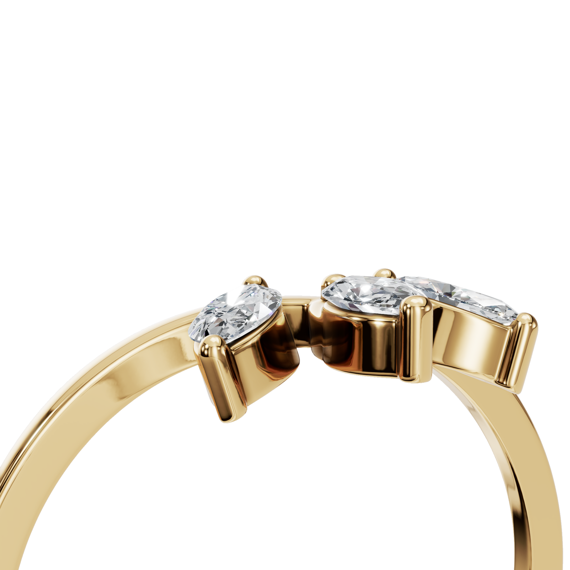 The Living Vow – A Ring Inspired by Nature’s Grace Lab Grown Diamond Ring