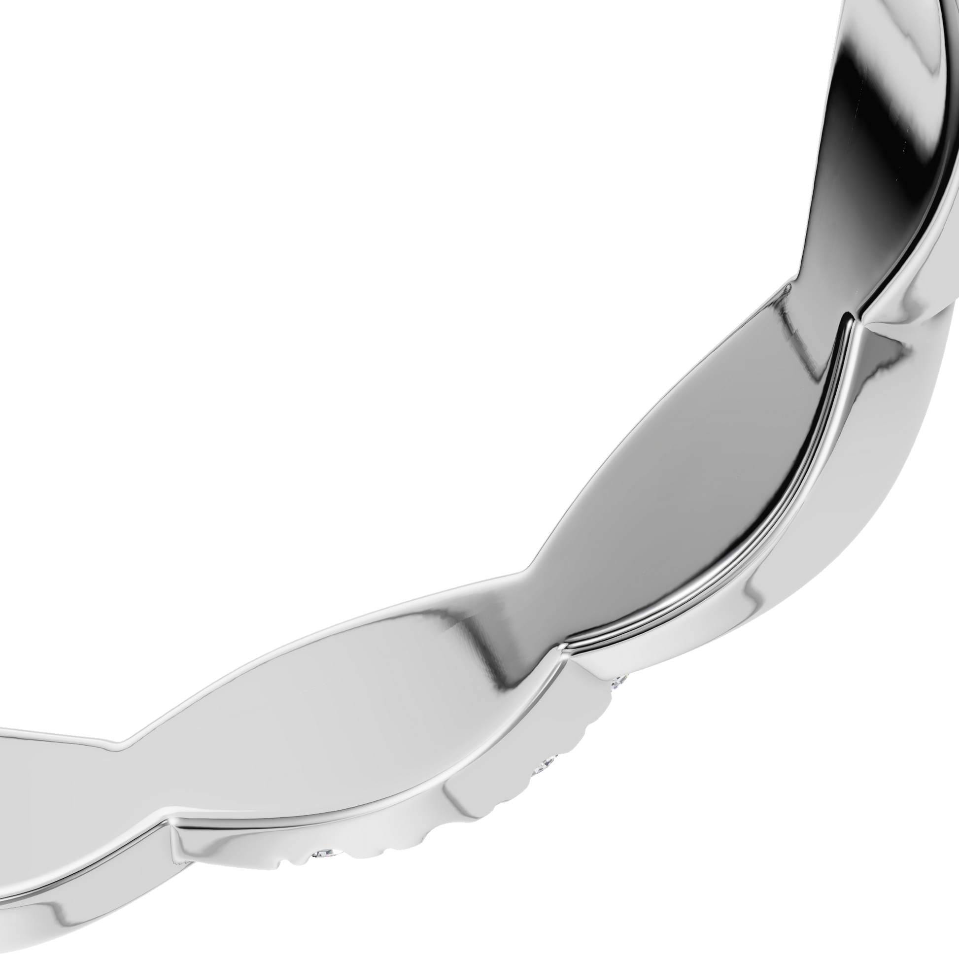 Classic Lab Grown Diamond Twist Band – Meaningful Gift for Valentine’s Day