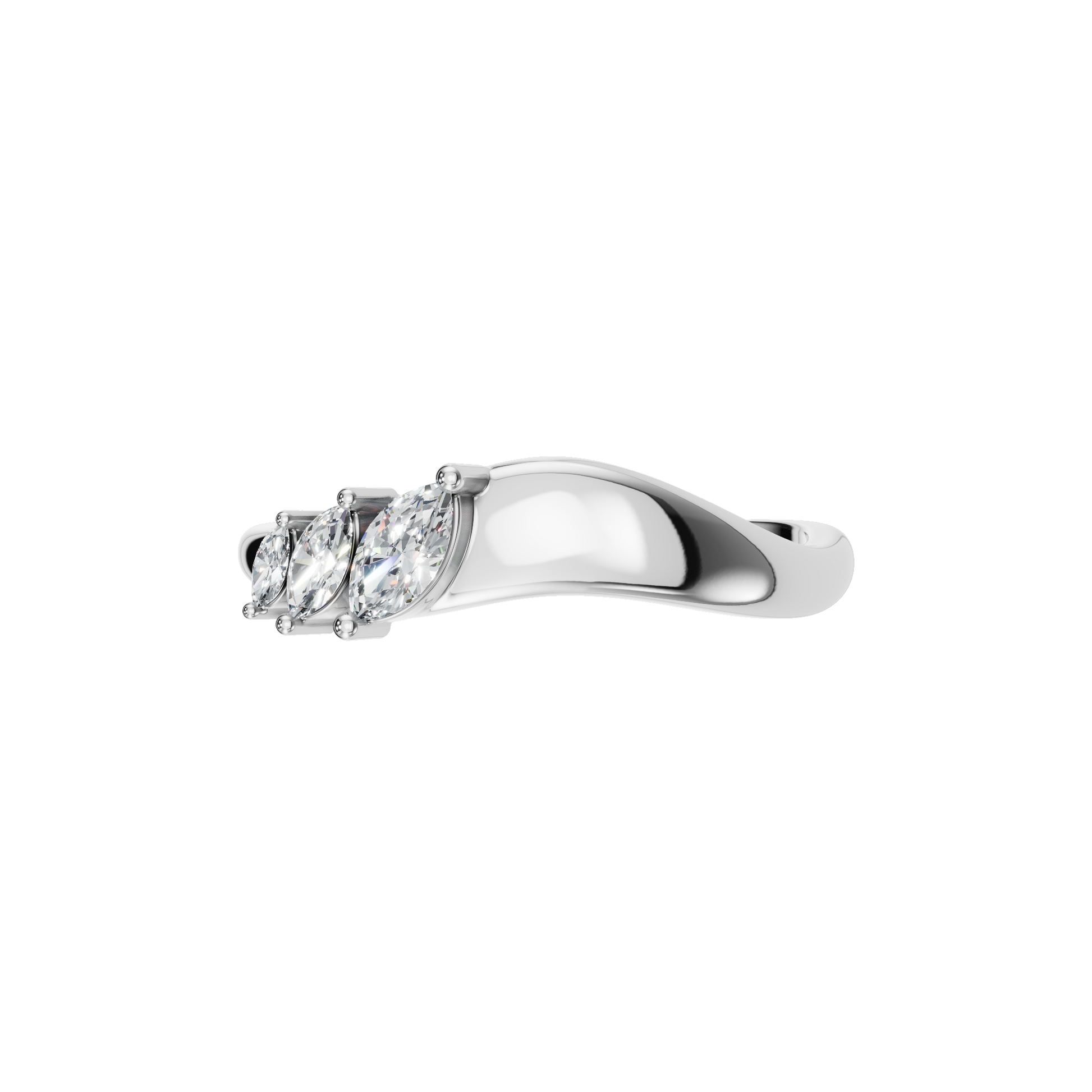 Lab Grown Marquise Diamond Ring