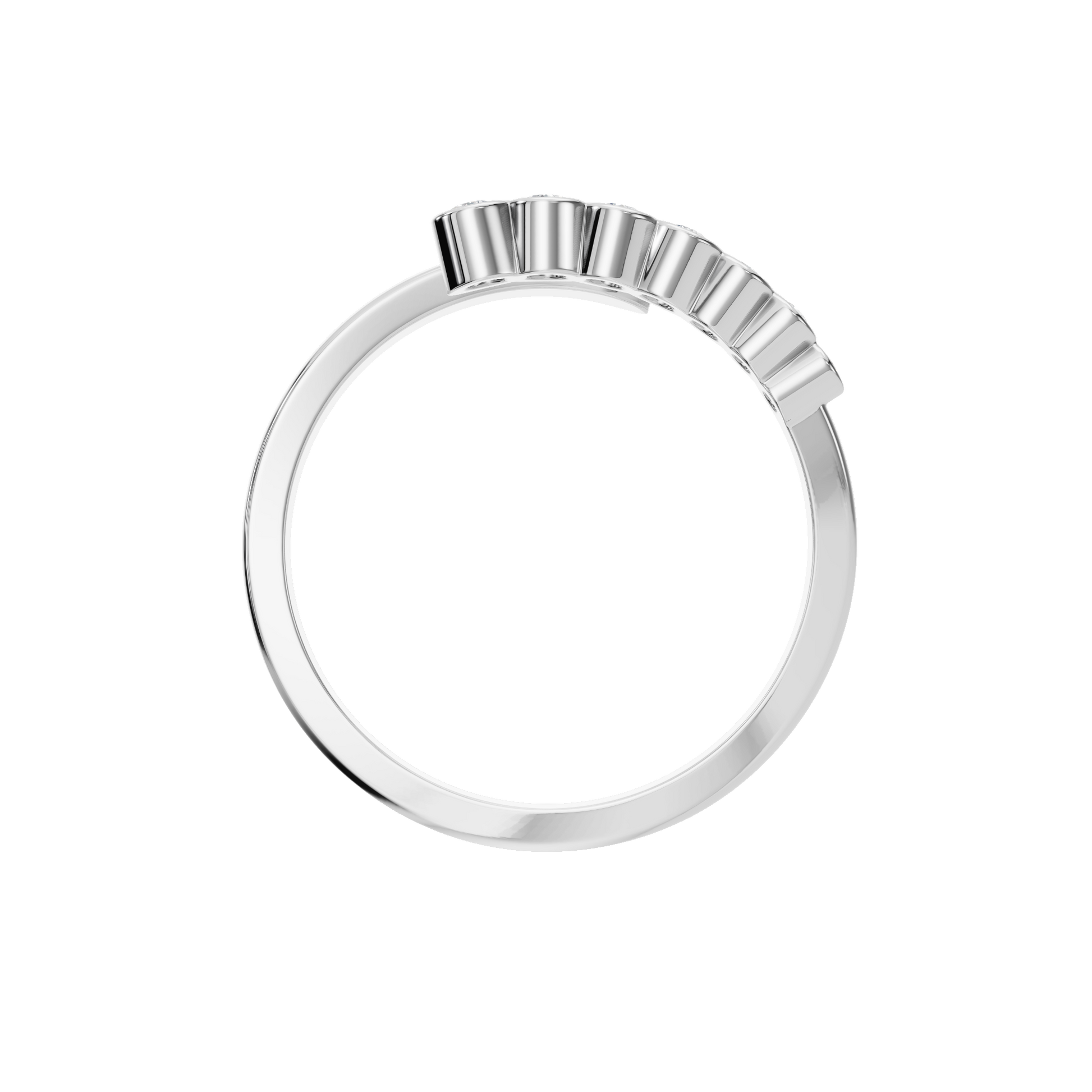 Graceful Lab Grown Diamond Band – Thoughtful Gift for Mom