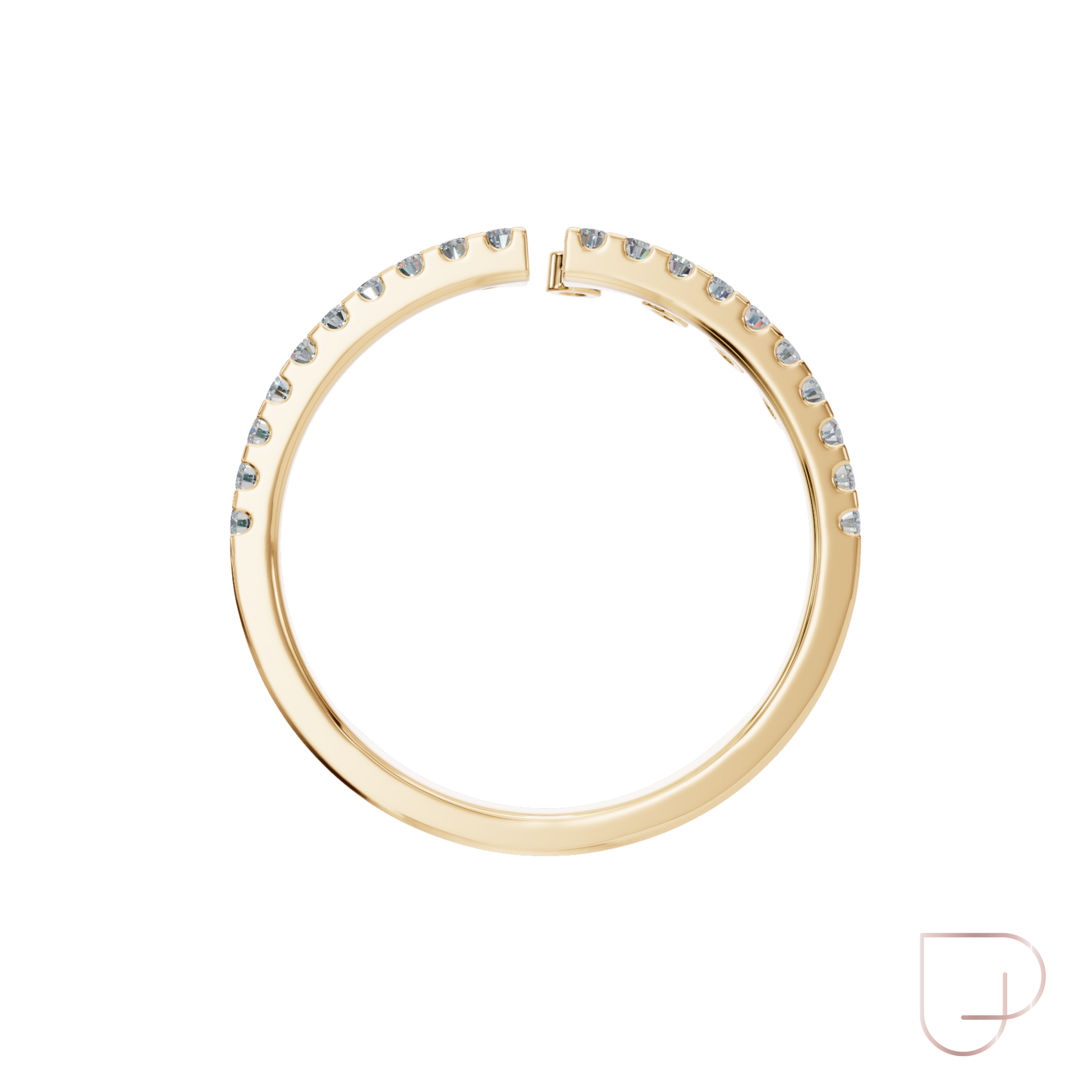 Imperial Crown-Inspired Lab Grown Diamond Ring