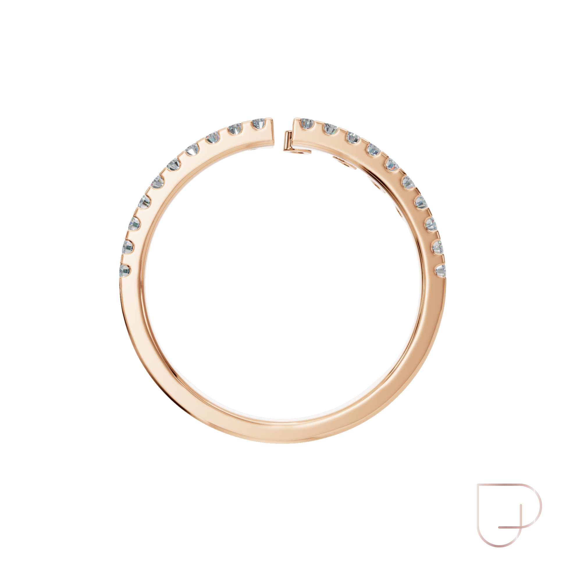 Imperial Crown-Inspired Lab Grown Diamond Ring