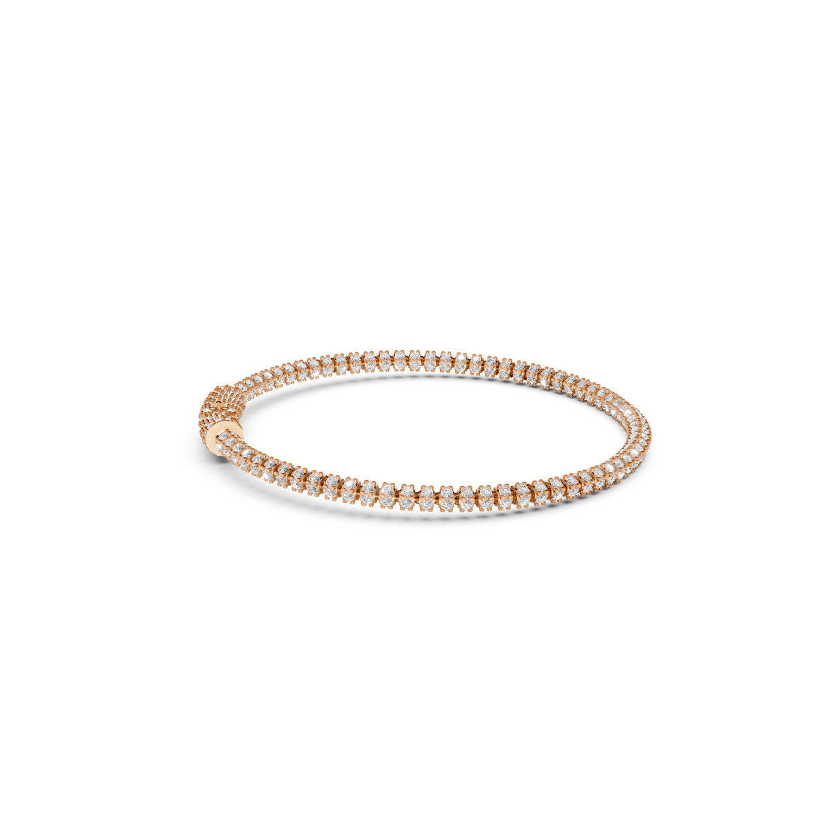 Eternity Tennis bracelet In 14k Gold
