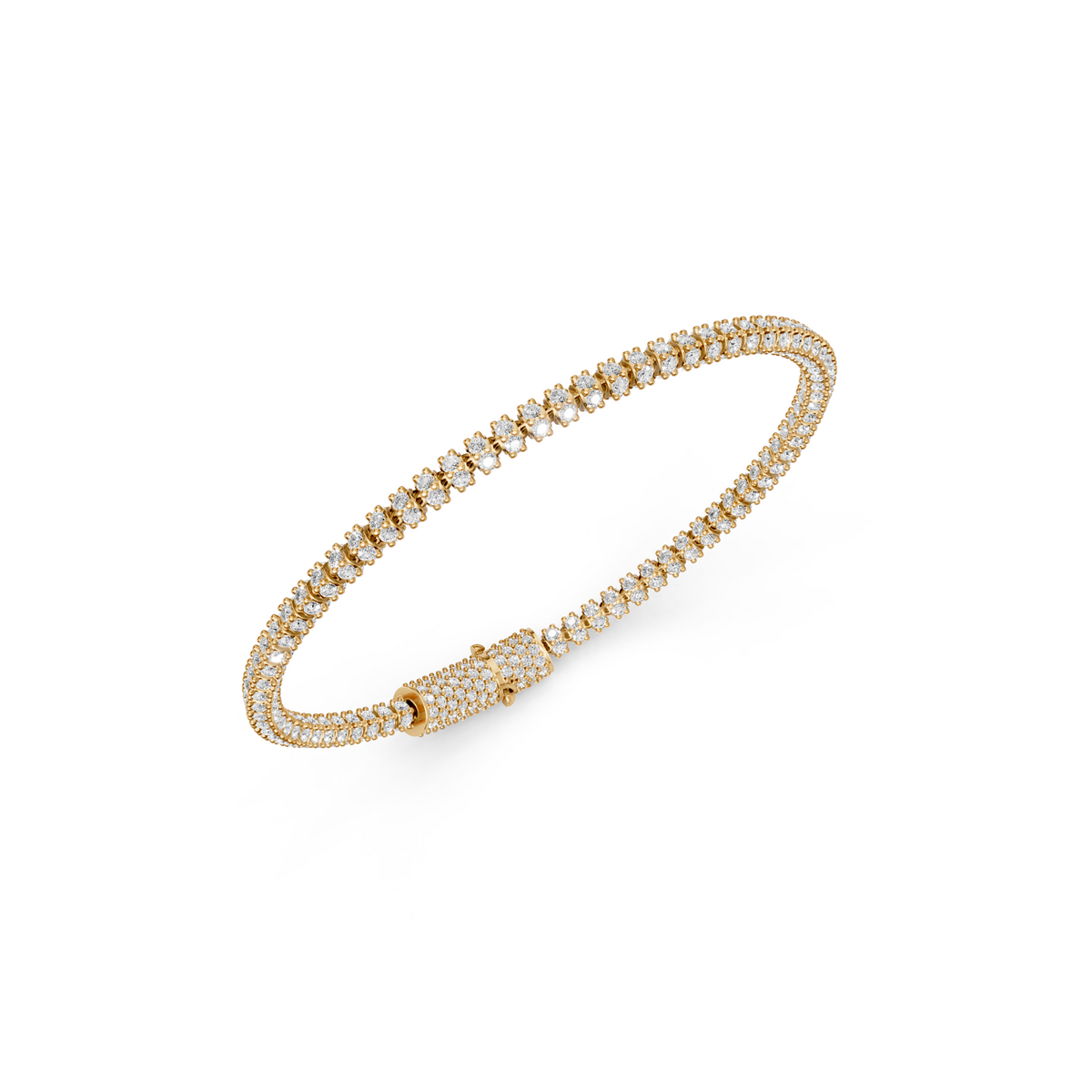 Eternity Tennis bracelet In 14k Gold