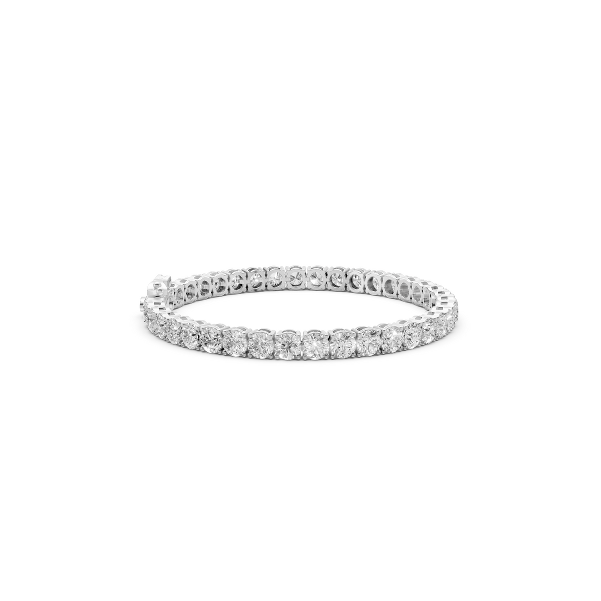 10 CT Classic Tennis Bracelet In 14K Yellow Gold