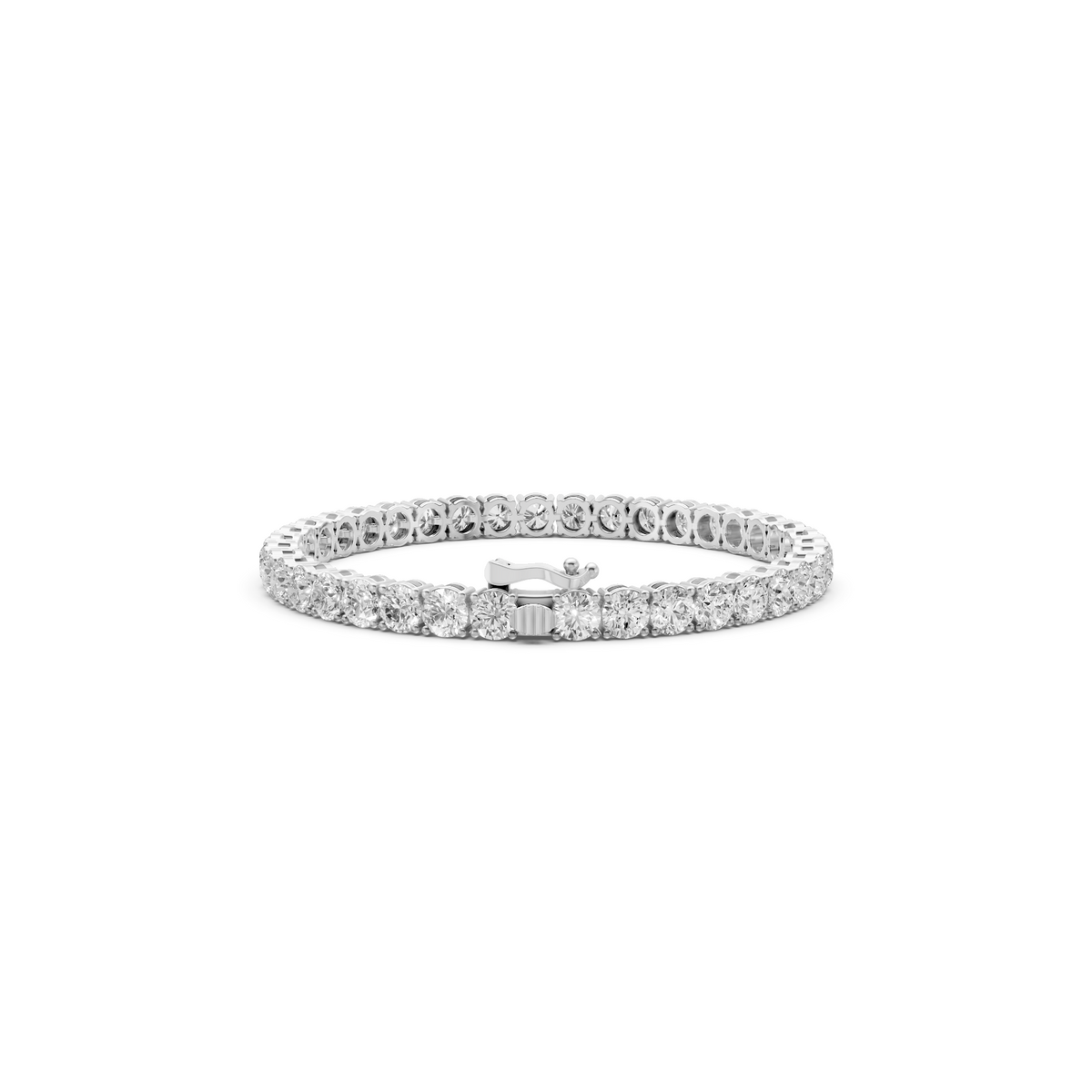 10 CT Classic Tennis Bracelet In 14K Yellow Gold