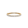 10 CT Classic Tennis Bracelet In 14K Yellow Gold