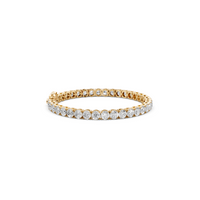 10 CT Classic Tennis Bracelet In 14K Yellow Gold