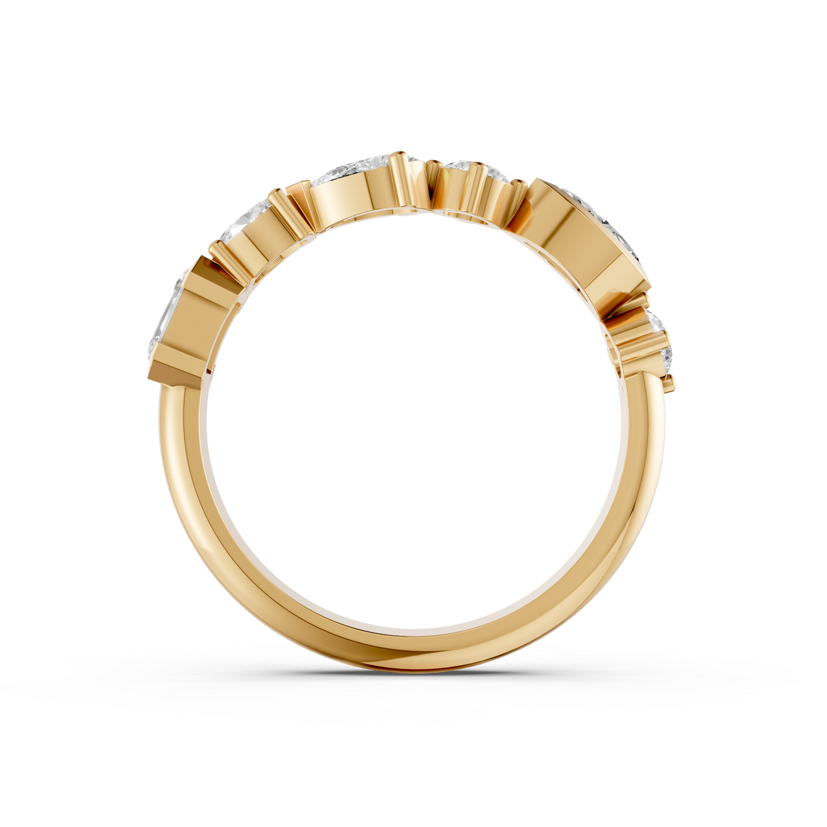 Sloane Multi Shape Diamond Eternity Band