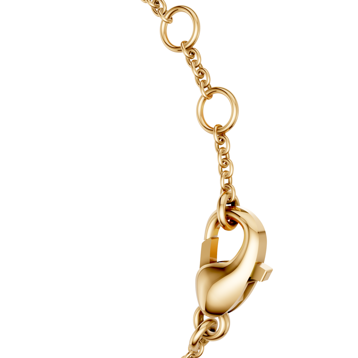 Graduated Round Diamond Station Bracelet in Solid Gold