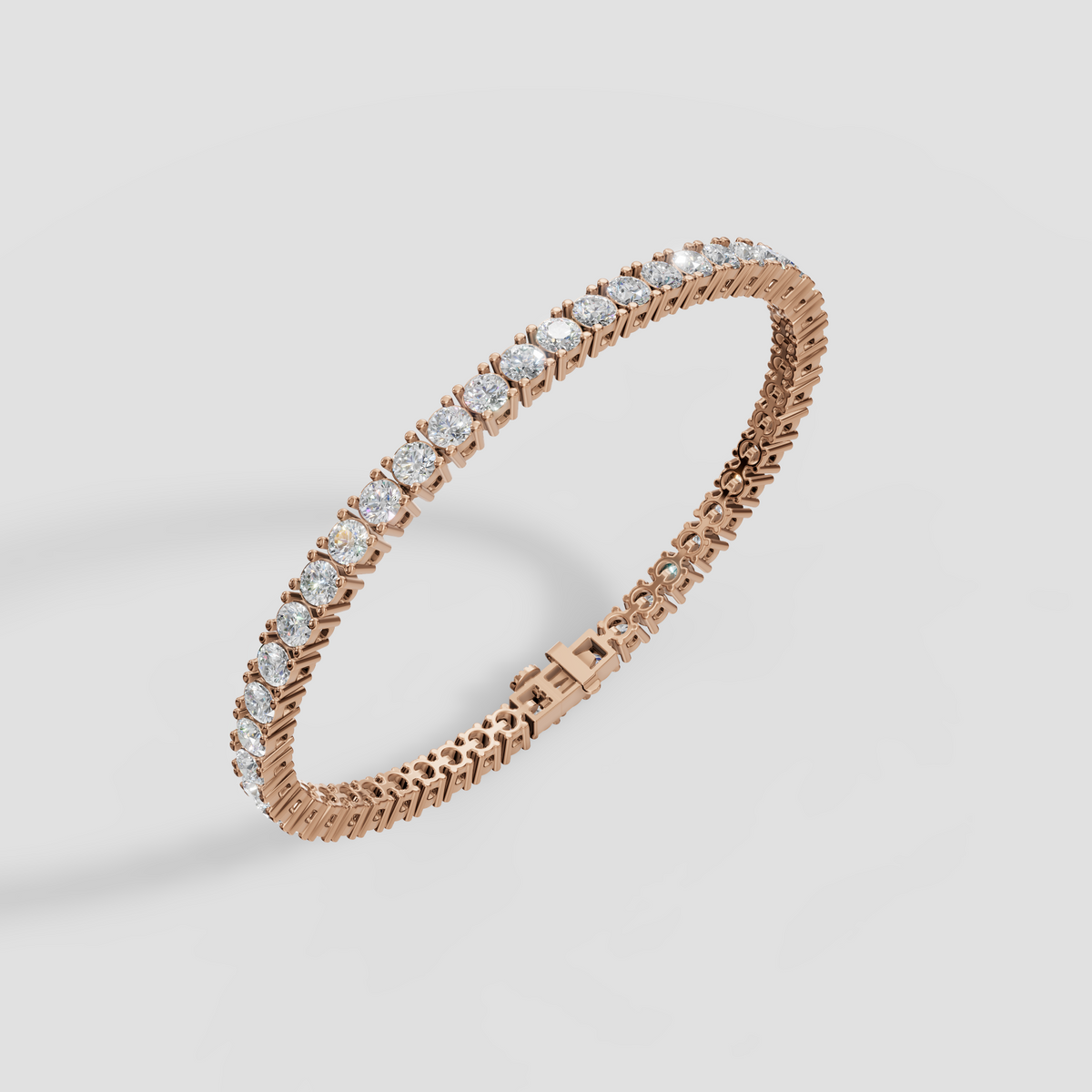 8 Carat Lab Grown Diamond Tennis Bracelet By AYA Fine Jewelry
