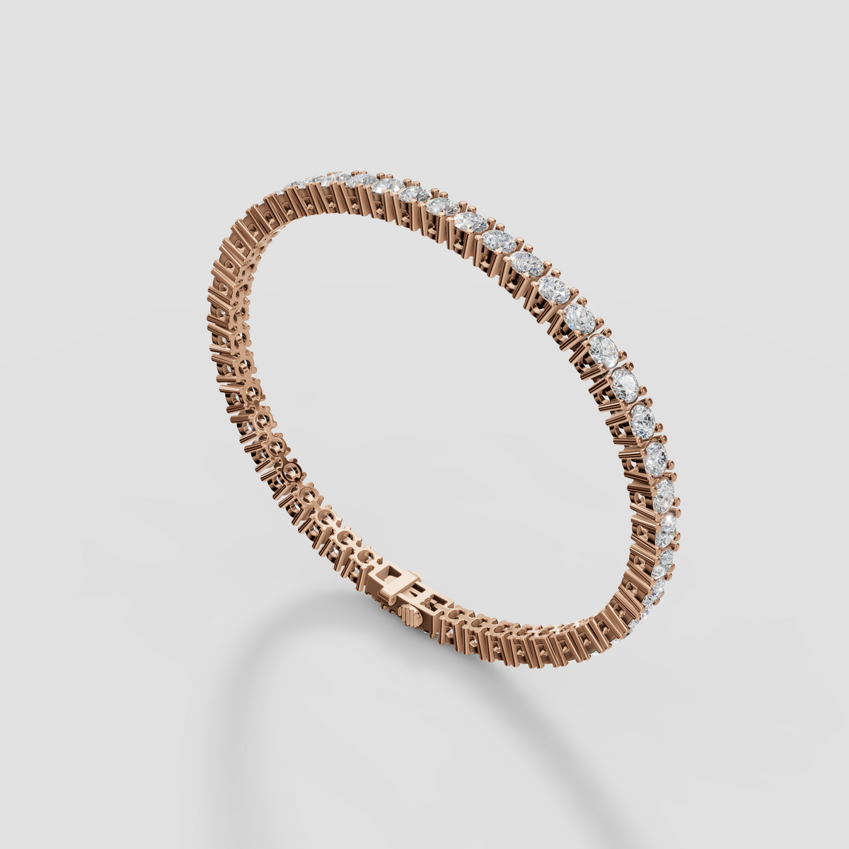 8 Carat Lab Grown Diamond Tennis Bracelet By AYA Fine Jewelry