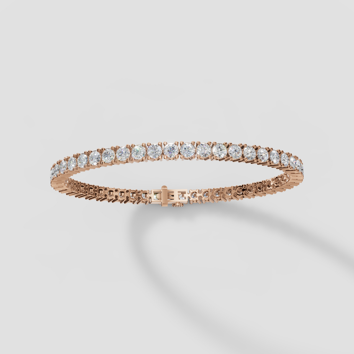 8 Carat Lab Grown Diamond Tennis Bracelet By AYA Fine Jewelry
