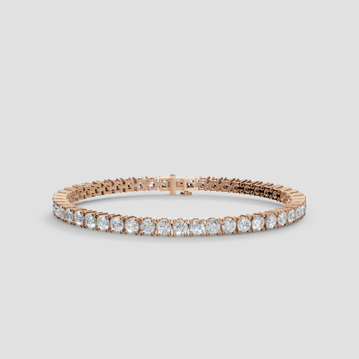 8 Carat Lab Grown Diamond Tennis Bracelet By AYA Fine Jewelry