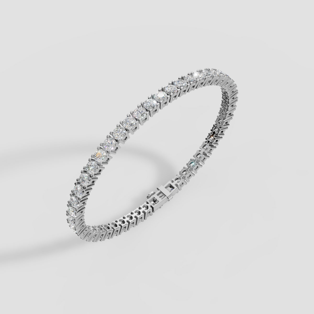 8 Carat Lab Grown Diamond Tennis Bracelet By AYA Fine Jewelry