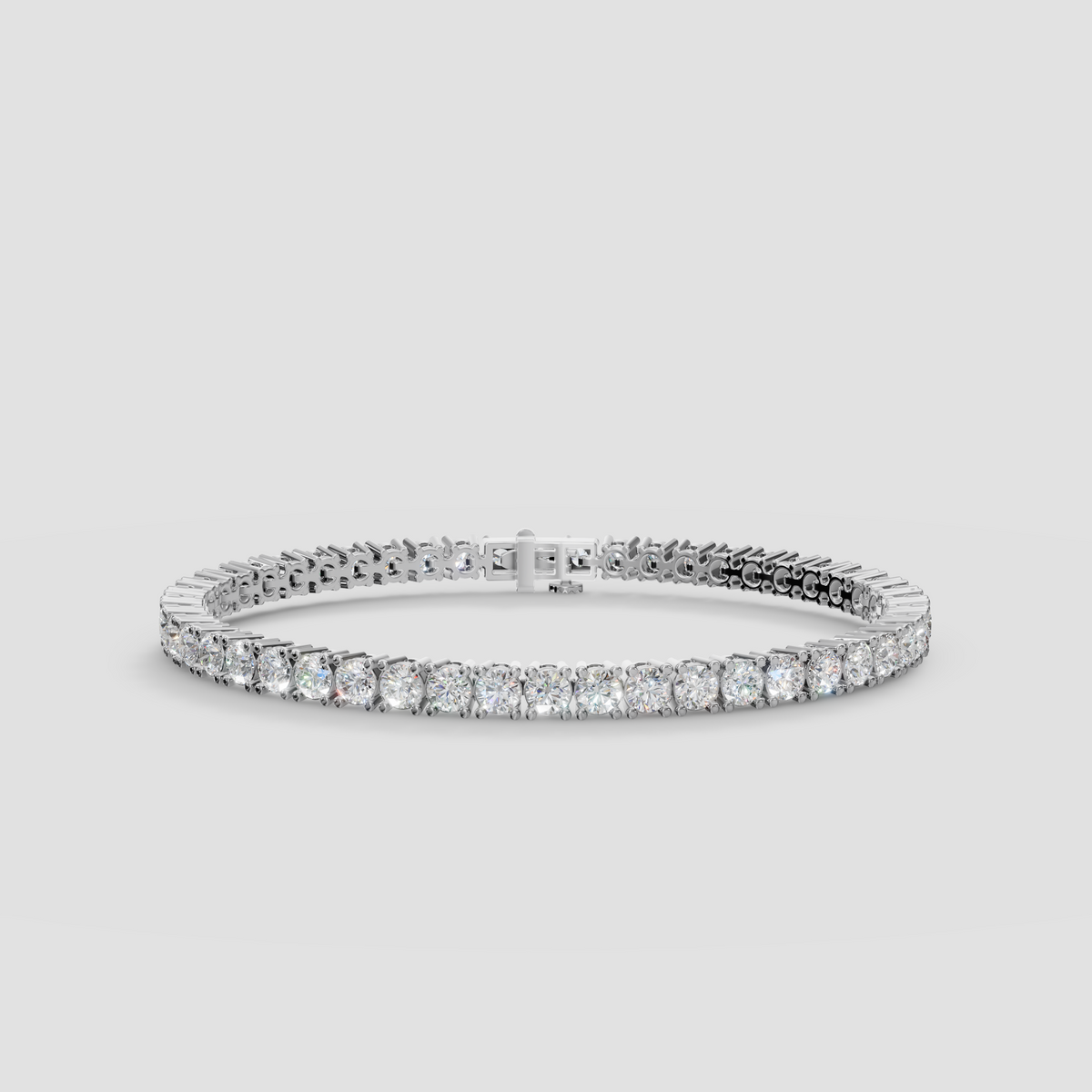 8 Carat Lab Grown Diamond Tennis Bracelet By AYA Fine Jewelry