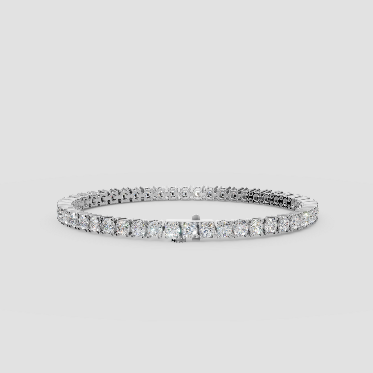 8 Carat Lab Grown Diamond Tennis Bracelet By AYA Fine Jewelry