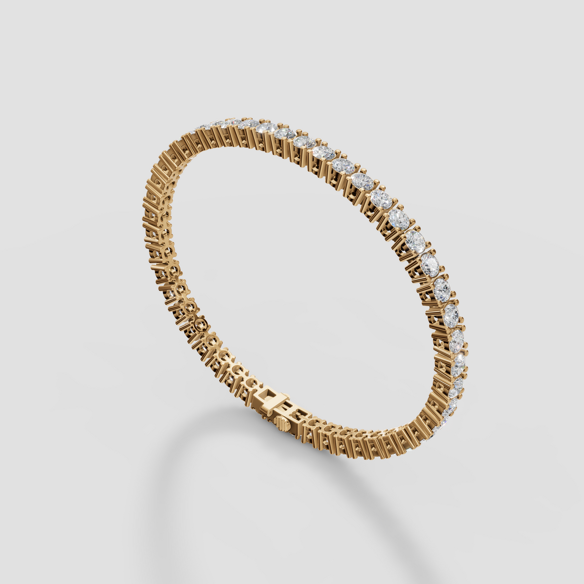 8 Carat Lab Grown Diamond Tennis Bracelet By AYA Fine Jewelry