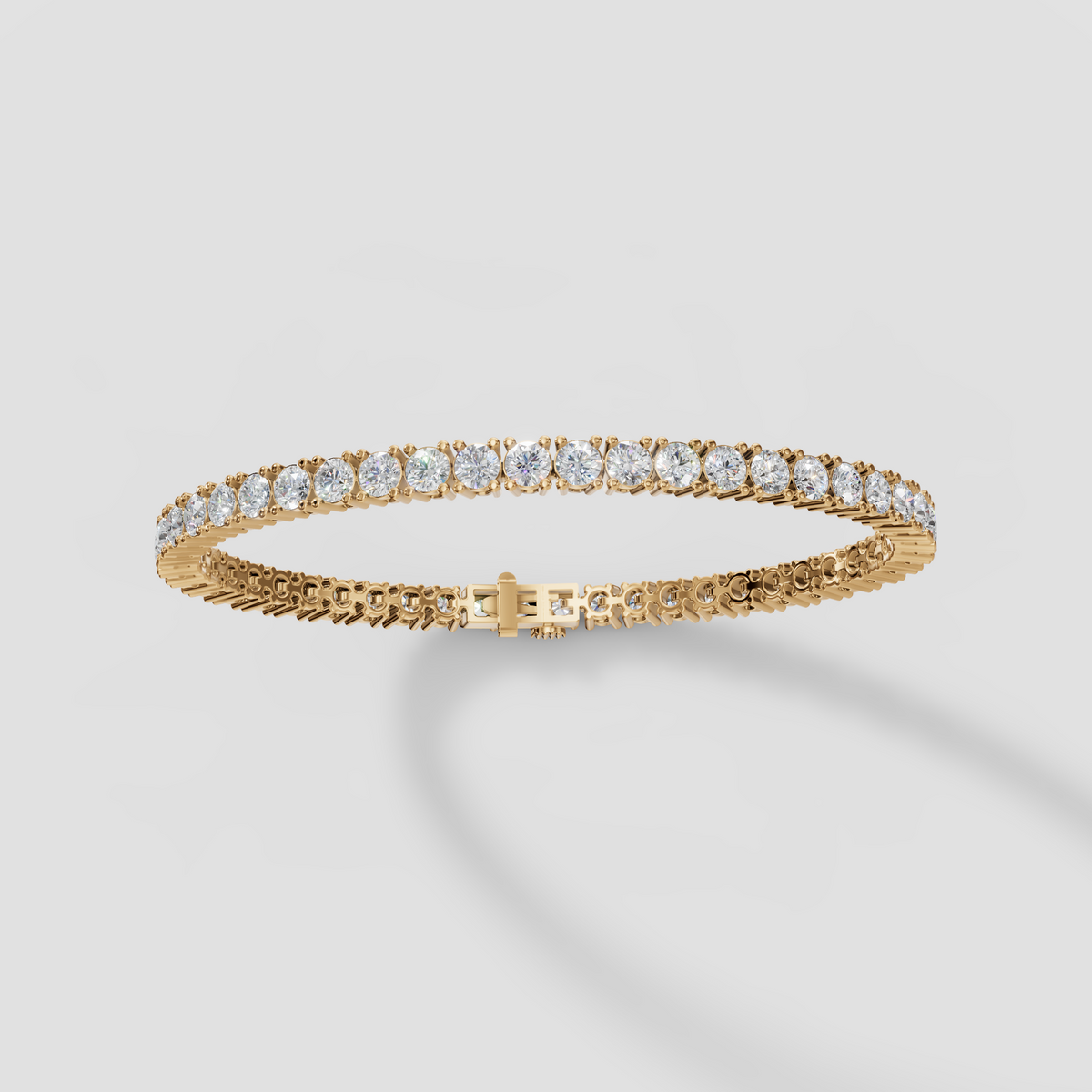 8 Carat Lab Grown Diamond Tennis Bracelet By AYA Fine Jewelry