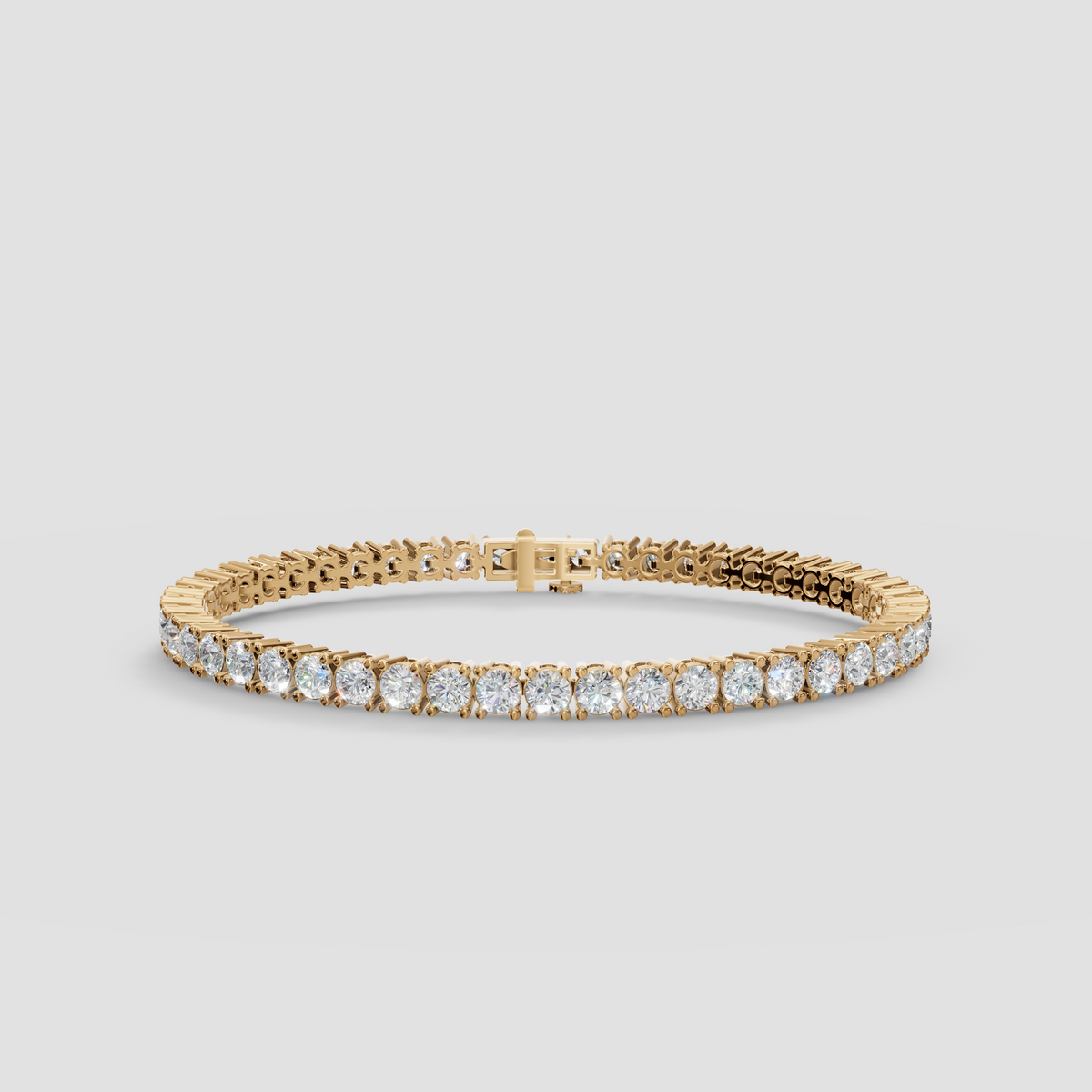 8 Carat Lab Grown Diamond Tennis Bracelet By AYA Fine Jewelry