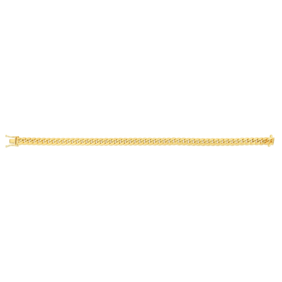 10K Yellow Gold 2.6mm Miami Cuban Link Chain