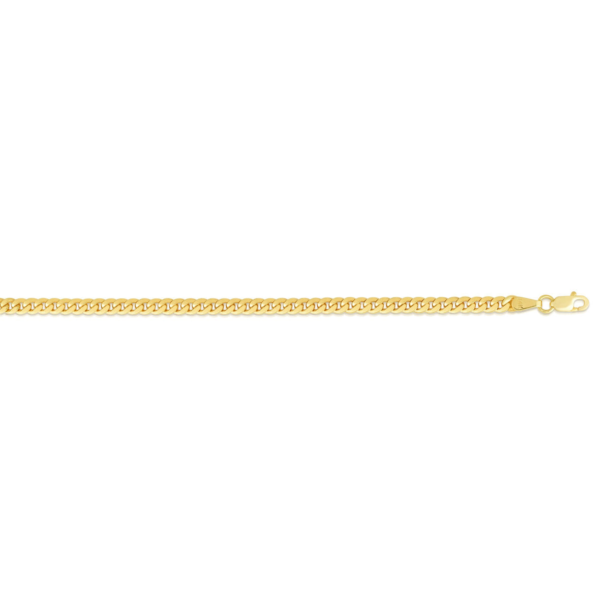 14K Yellow Gold 2.6mm Miami Cuban Link Necklace