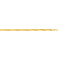 14K Yellow Gold 2.6mm Miami Cuban Link Necklace